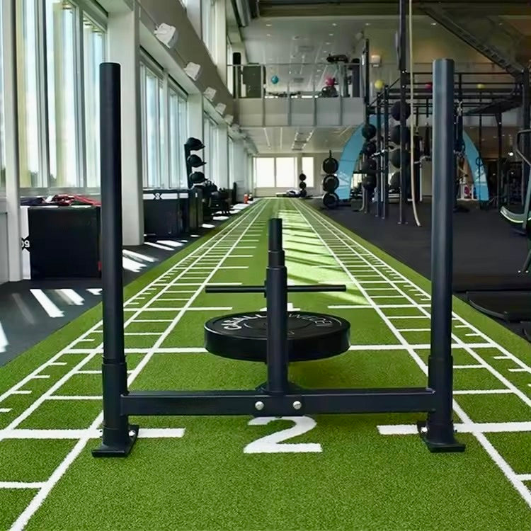 Rubber Gym Tiles and Gym Turf Sports Flooring