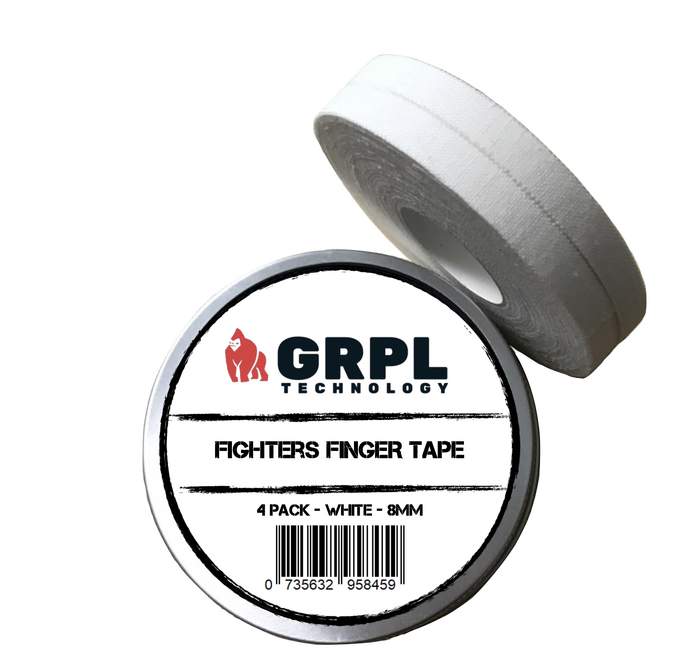 GRPL Tec 4 pack Finger Tape White