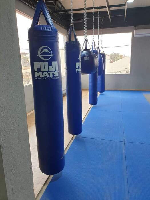 Fuji 4ft Boxing Bags in blue