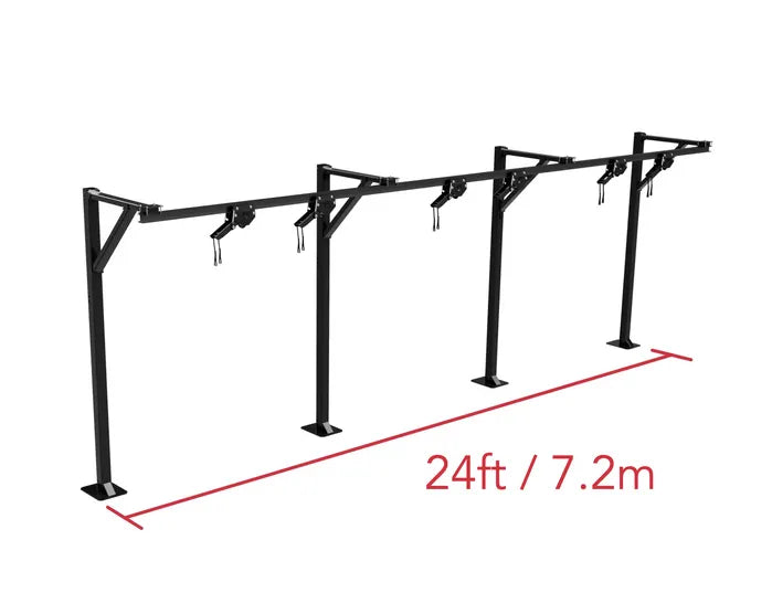 Fuji Floor Mount Trolley Rack