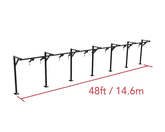 Fuji Floor Mount Trolley Rack