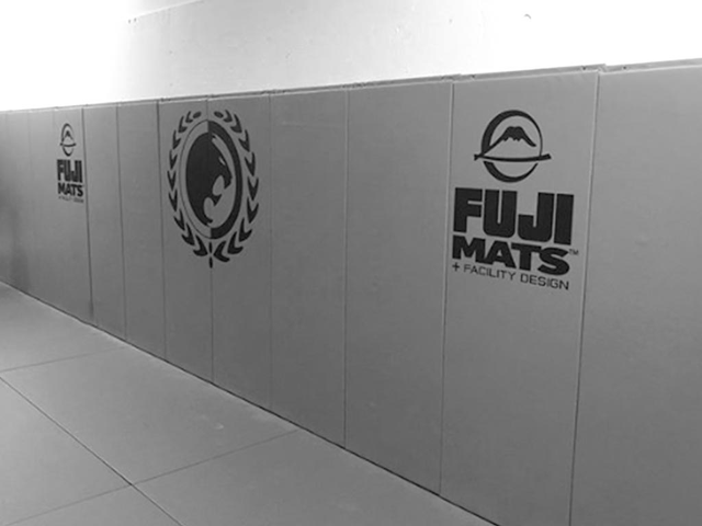Fuji Euro Wall Pads Grey with custom print logo