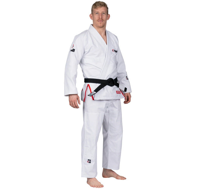 Fuji Elemental Grind BJJ Gi front right view