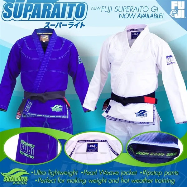 Fuji White Suparaito BJJ Gi banner