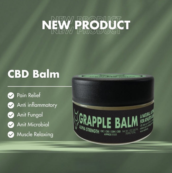 Grapple Balm Alpha Strength - New product poster