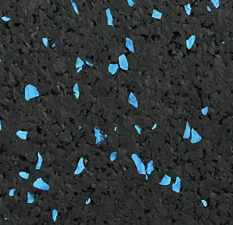 Legend 30mm Heavy Impact Gym Tiles - 1m x 1m - Blue Speckle